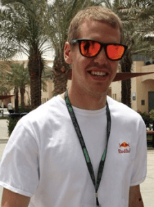 as seen on Sebastian Vettel