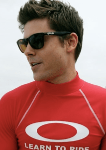 as seen on Zac Efron