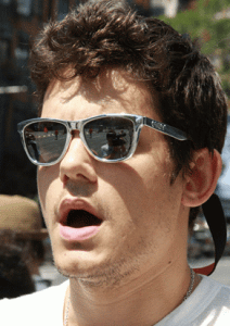 as seen on John Mayer