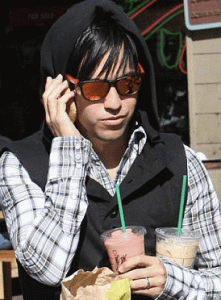 as seen on Pete Wentz