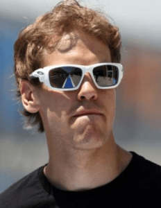 as seen on Sebastian Vettel