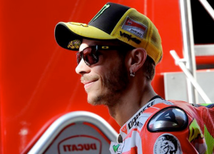 as seen on Valentino Rossi