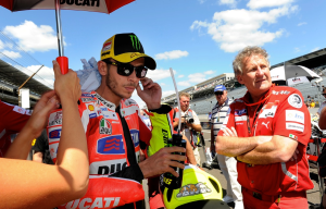 as seen on Valentino Rossi