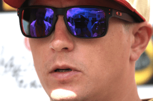 as seen on kimi raikkonen