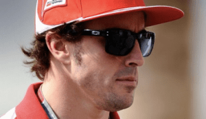 as seen on Fernando Alonso