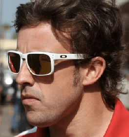 as seen on Fernando Alonso
