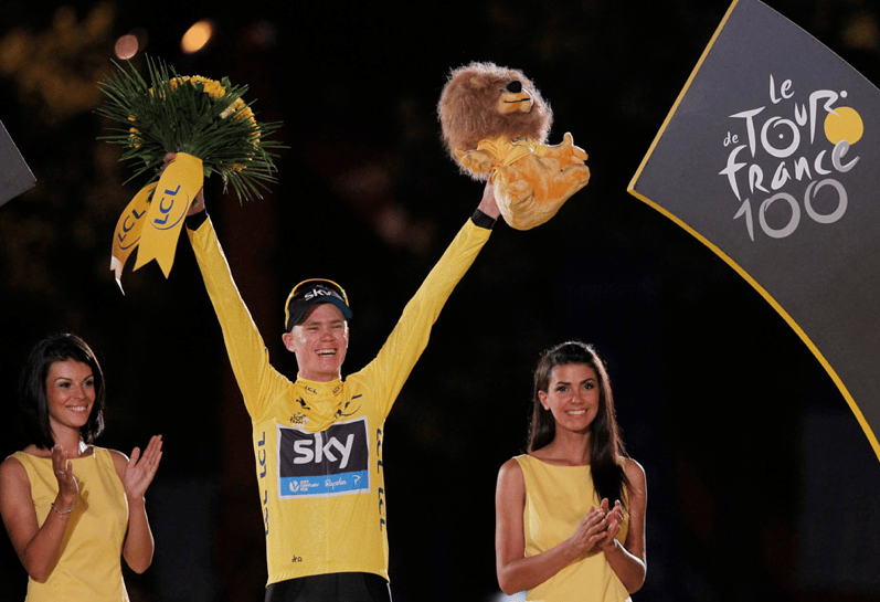 Chris Froome crowned...