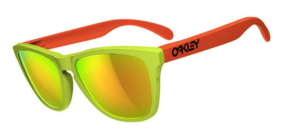 $245 Frogskins Aquatique Limited Edition Lagoon/Fire Iridium SKU# 24-361