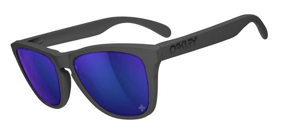 Oakley Infinite Hero Frogskins Collection SKU# 24-348 Carbon/Violet Iridium