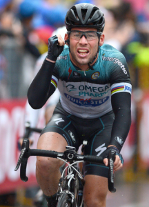 as seen on Mark Cavendish