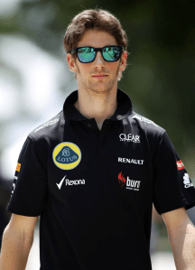 as seen on Romain Grosjean