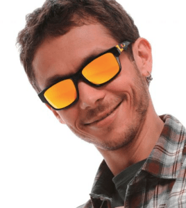 as seen on Valentino Rossi