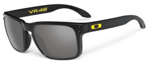 Oakley Holbrook Valentino Rossi Signature Series VR/46 Polished Black Sunglasses OO9102-21