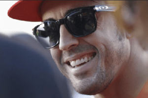 as seen on Fernando Alonso