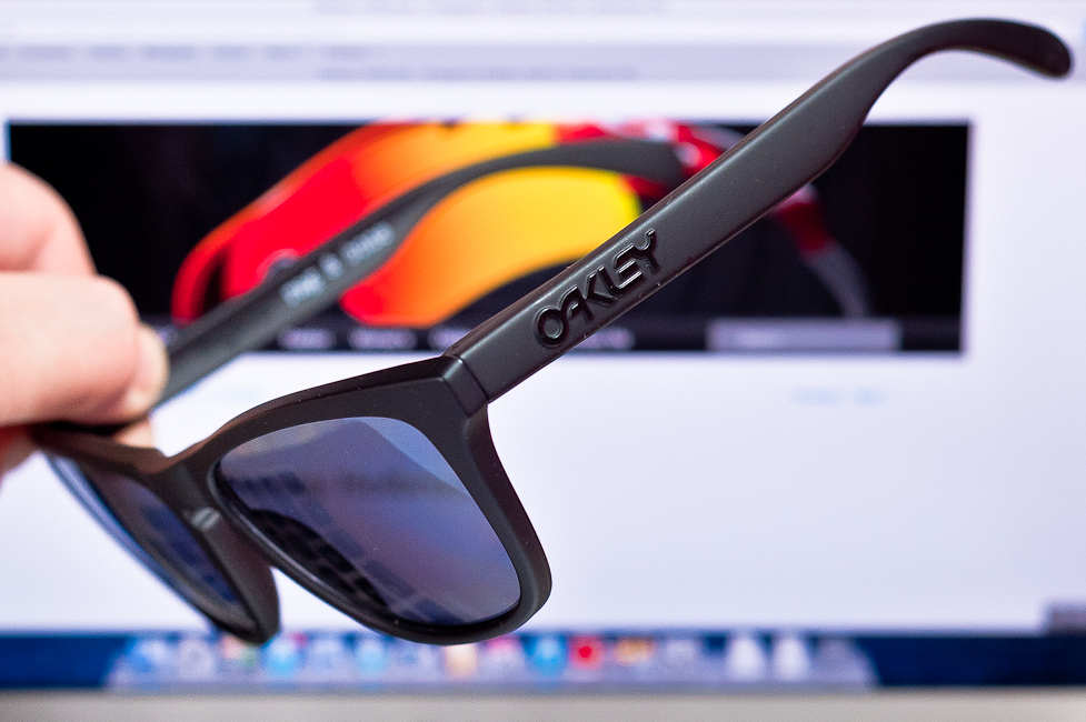 Side View Rag & Bone x Oakley Frogskins SKU# undefined Colab Limited Edition 1/150  production run. 