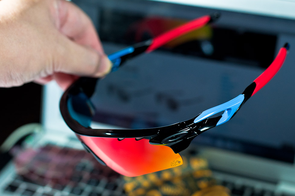 SGD$390 OAKLEY SPECIAL EDITION TOUR DE FRANCE RADARLOCK™ PATH™ 100th Anniversary SKU# OO9181-18 Color: Polished Black/Positive Red Iridium Vented & G40 Vented @Singapore