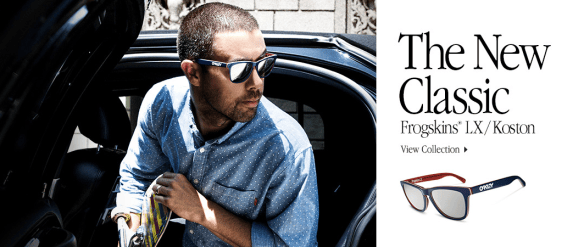 Oakley Frogskins LX advertisement