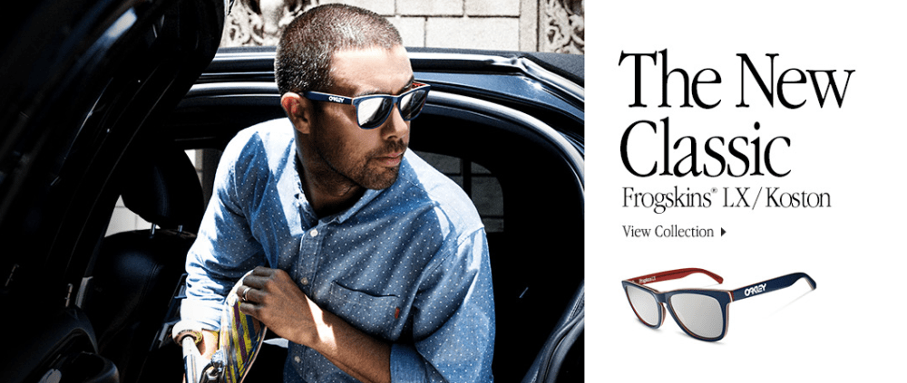 Oakley Frogskins LX advertisement