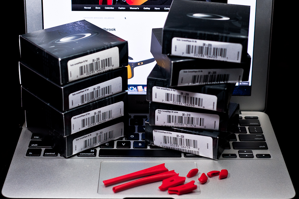 SGD$35 FLAK JACKET® FRAME ACCESSORY KITS SKU# 06-214 Color: Red