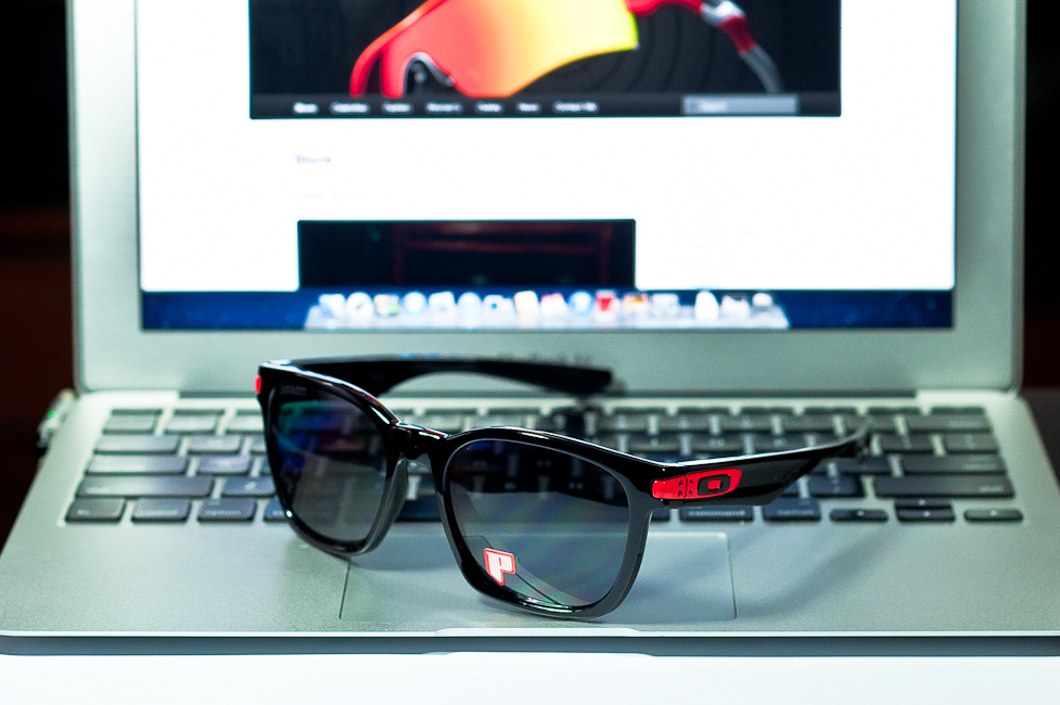 DUCATI POLARIZED GARAGE ROCK™ SKU# OO9175-12   Color: Polished Black/Grey Polarized