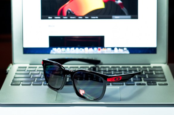 DUCATI POLARIZED GARAGE ROCK™ SKU# OO9175-12 Color: Polished Black/Grey Polarized