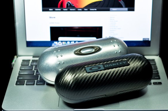 $45 front LARGE CARBON FIBER EYEWEAR CASE SKU# 07-257 Color: Carbon Fiber
